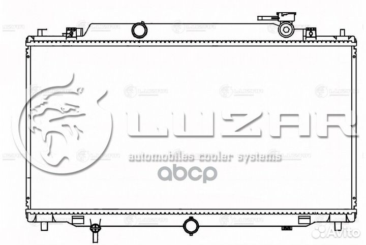 Радиатор охл. для а/м Mazda 6 (GJ) (12) M/A (L