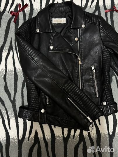 Куртка кожаная женская