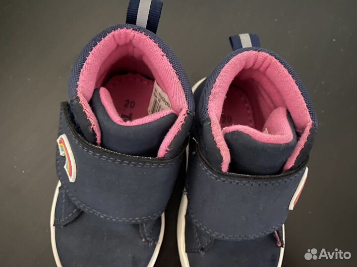 Ботинки для девочки 20 размер