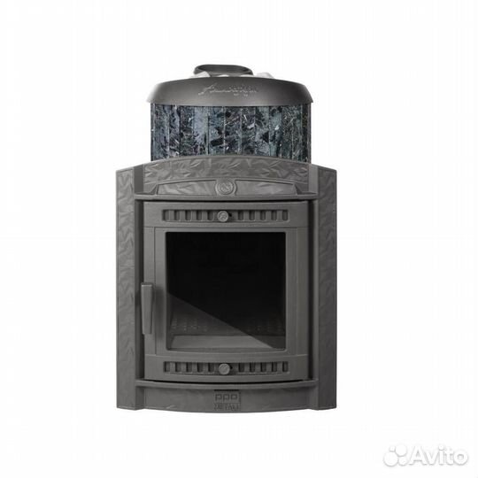 Печь Для Бани «Атмосфера L» ламели «Пироксенит» на