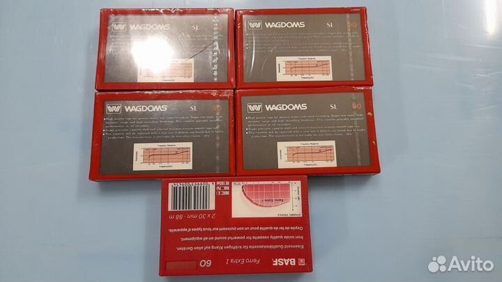 Аудиокассеты чистые