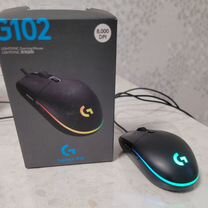 Игровая мышь logitech g102 черная