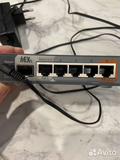Маршрутизатор mikrotik hex s