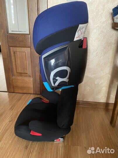 Автокресло группа 2/3 cybex solution m-fix