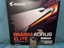 Комплект Ryzen 5 5600 + Gigabyte B550M aorus elit