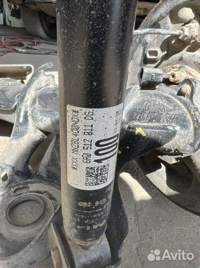 Амортизаторы задние volkswagen polo 6r0512011dg