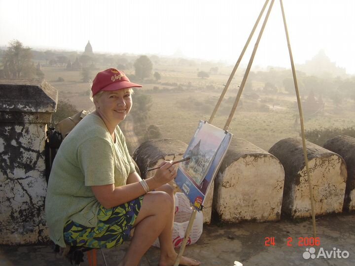 691 Улочка старой Ялты кисти Анны Давыдченко