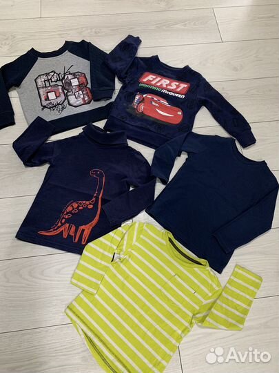 Пакет одежды для мальчика 92 98 + ботинки