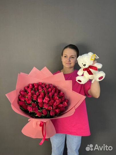 Кенийские розы доставка Новокузнецк