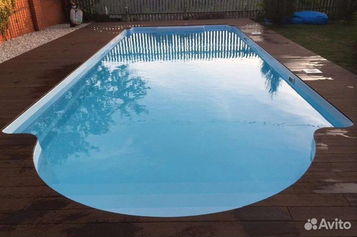 Пластиковый бассейн