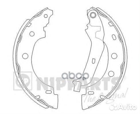 Кол. зад. Nissan kubistar MPV 03-08 J3501056 Ni