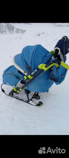 Коляска санки