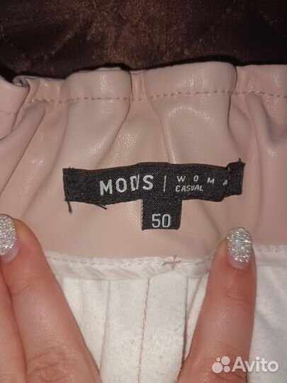 Кожаные шорты 50р