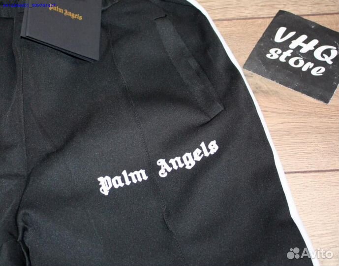 Штаны черные Palm Angels (Арт.14699)