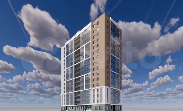 2-к. квартира, 34,7 м², 13/16 эт.
