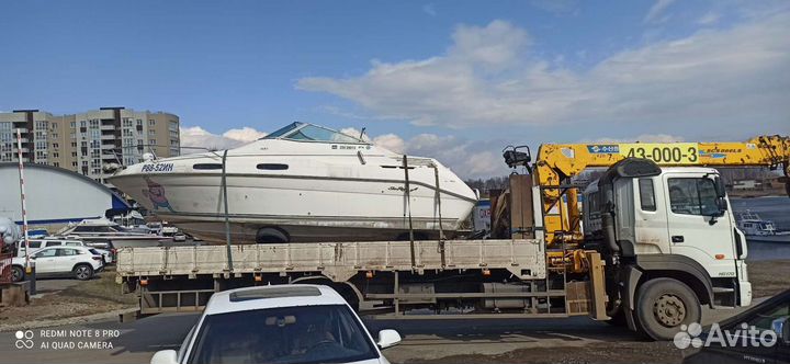 Кран 7т 20м борт 10т 7м