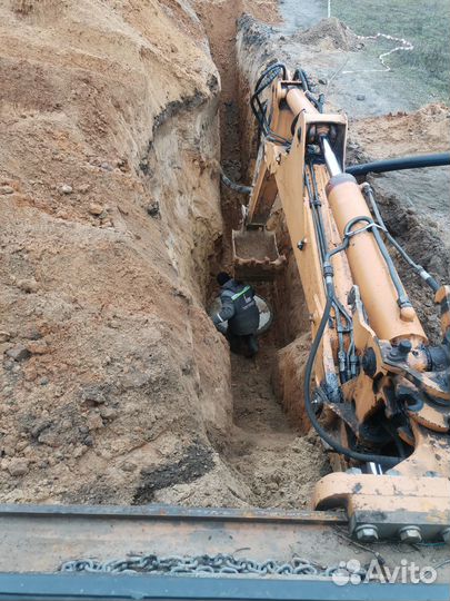 Услуги экскаватора погрузчика