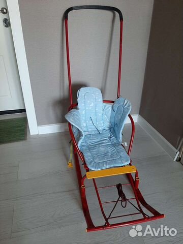 Детские санки с колесами