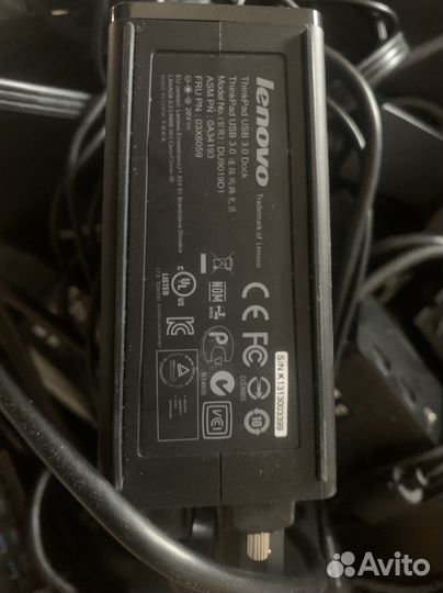 Док-станция Lenovo ThinkPad USB 3.0 Dock