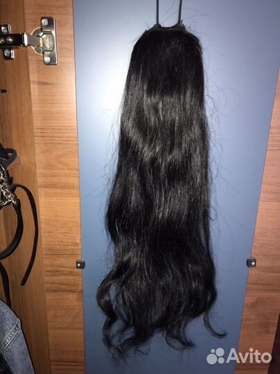 Накладные волосы на заколках