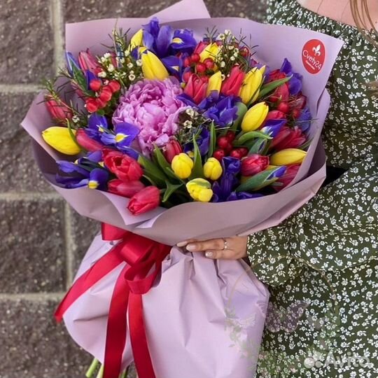 Букеты из Ирисов. Букеты на Любой Повод/Праздник