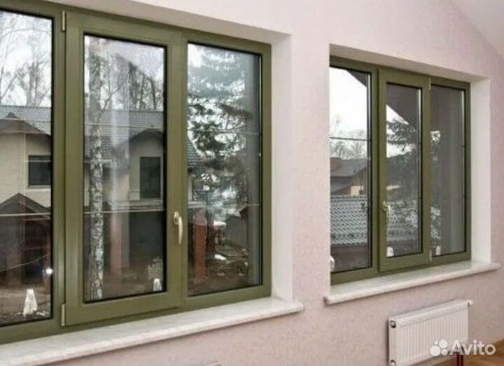 Пластиковое окно. Выбор цветов