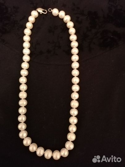 Бусы из натурального жемчуга