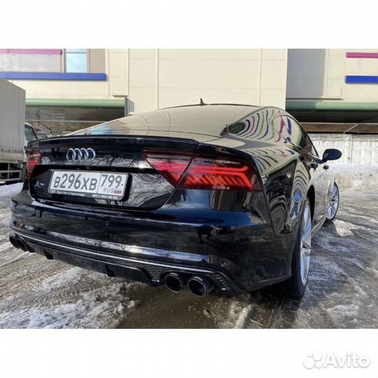 Спойлер багажника Audi A7 2010-2018