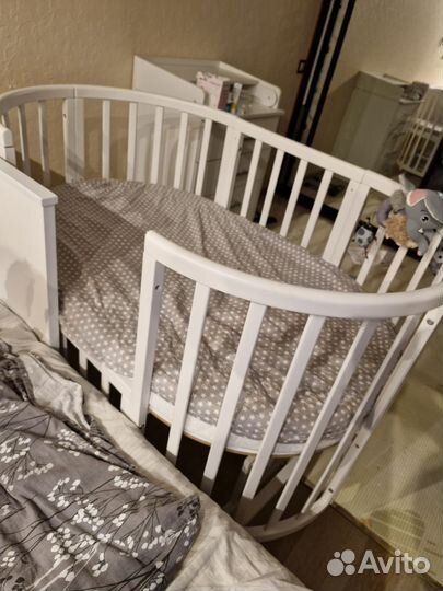 Овальная Кровать трансформер