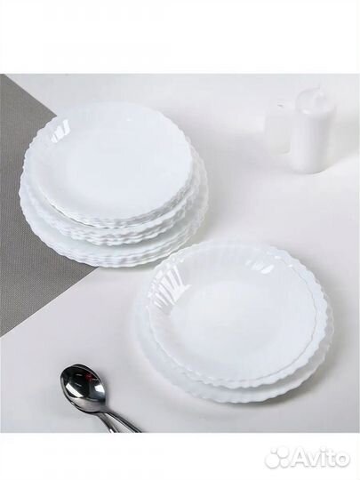 Набор столовой посуды luminarc 18 предметов