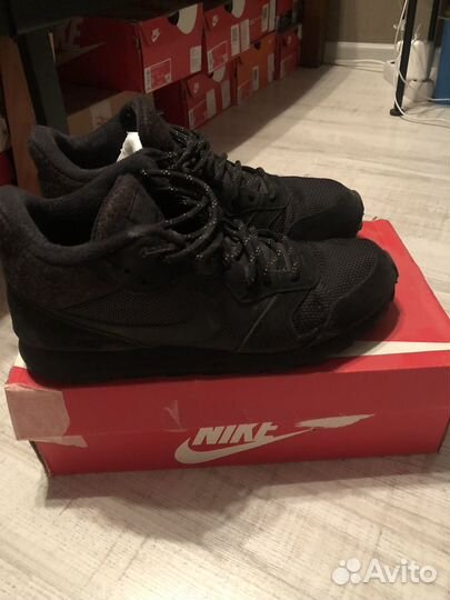 Nike md runner 2 black suede