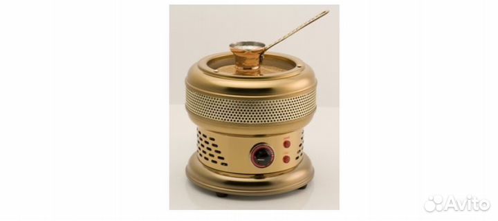 Кофеварка кофе на песке johny AK/8-5 золотистая