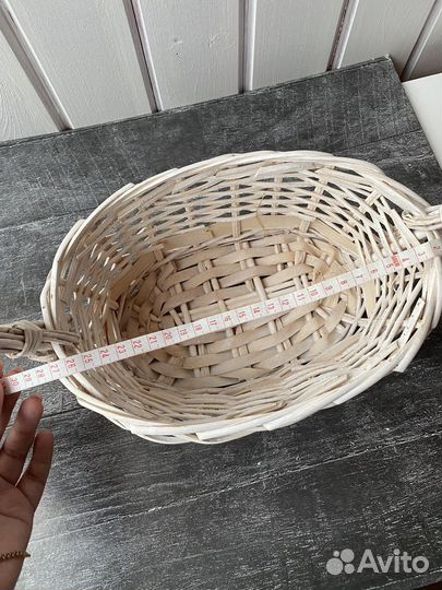 Корзина плетеная