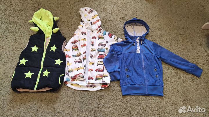 Пакет одежды на мальчика 5-6 лет