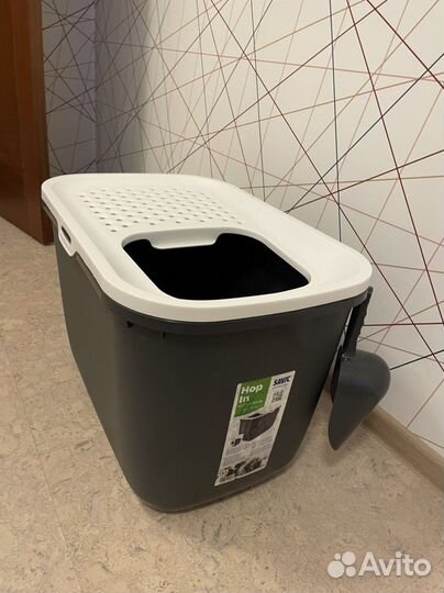 Лоток для кошек большой. Самовыаоз