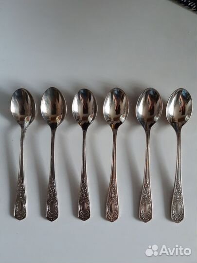 Чайные мельхиоровые ложки СССР