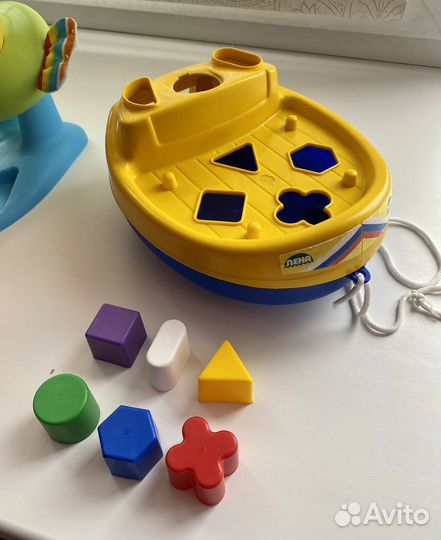 Развивающие игрушки сортеры