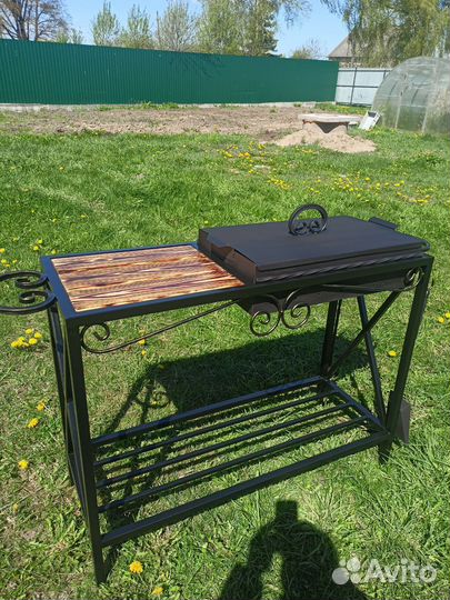 Мангал в стиле лофт