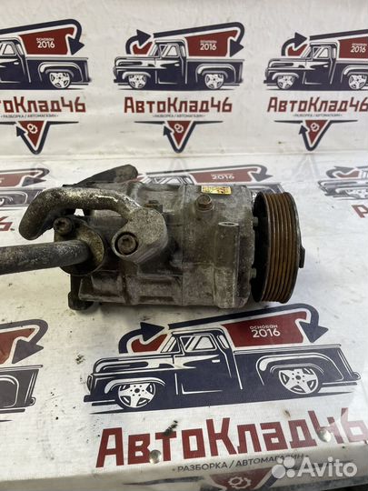 Компрессор кондиционера Шкода Октавия А5 рестайл