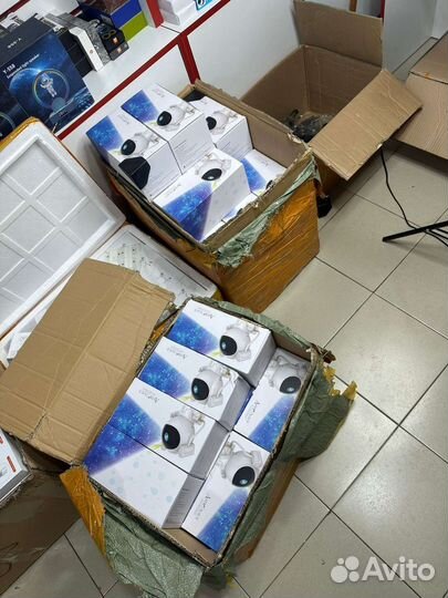 Ночник звездное небо проектор космонавт