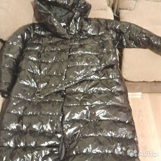 Пуховик женский длинный