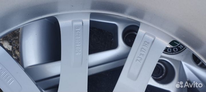 Литые диски r17 5x112 бу