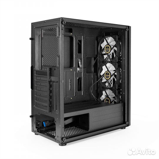 Корпус Miditower ExeGate EVO-9205 (ATX, без бп, с