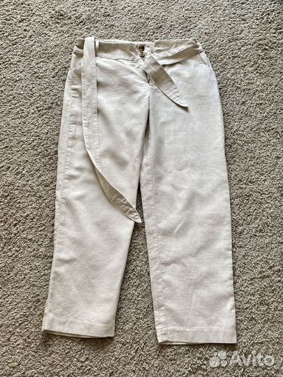 Брюки льняные Mango женские