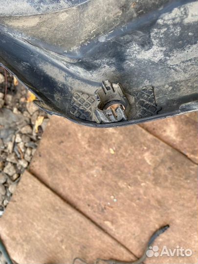 Юбка заднего бампера Skoda Octavia 3 A7