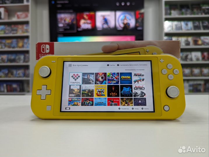 Nintendo Switch Lite прошитая