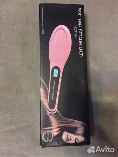 Часы и плойка для волос