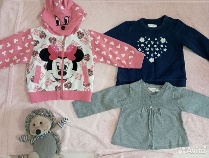 Одежда для девочки пакетом 68-74