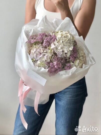 Букет гортензий