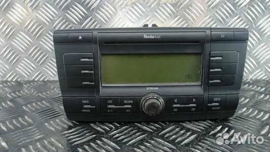 Магнитола skoda octavia A5 (XBN23I401)